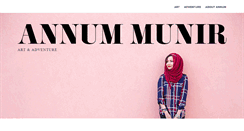 Desktop Screenshot of annum-munir.com